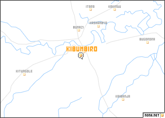 map of Kibumbiro