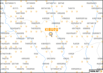 map of Kiburu