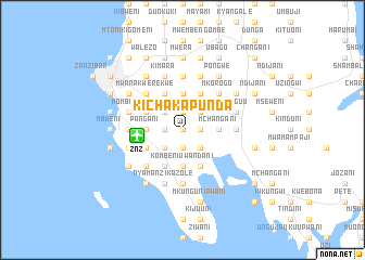 map of Kichaka Punda