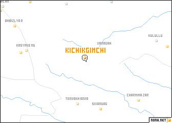 map of Kichik-Gimchi
