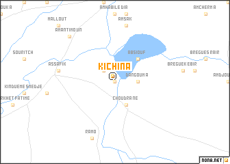 map of Kichina