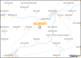 map of Kichkiry