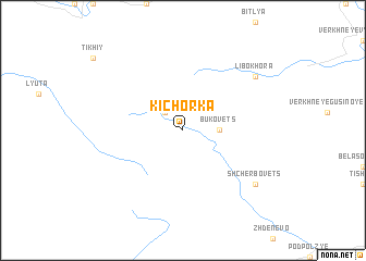map of Kichorka