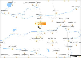 map of Kidarai