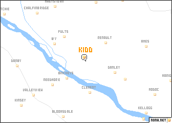 map of Kidd