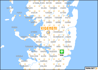 map of Kidemeni