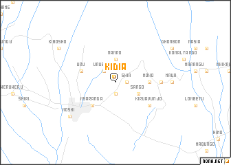 map of Kidia