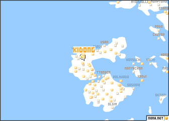 map of Kidong