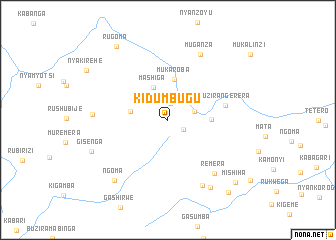 map of Kidumbugu