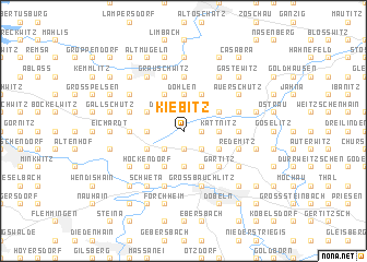 map of Kiebitz