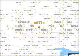 map of Kiefen
