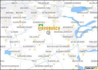 map of Kiekebusch