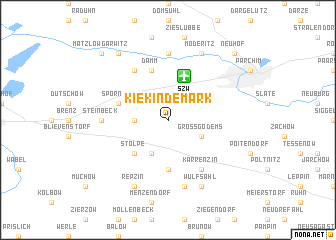 map of Kiekindemark