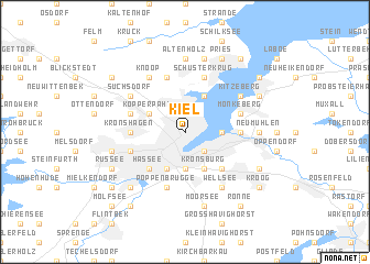 map of Kiel