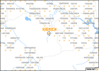 map of Kiêm Ích