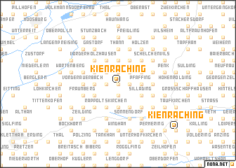 map of Kienraching