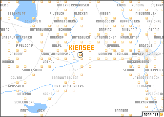 map of Kiensee