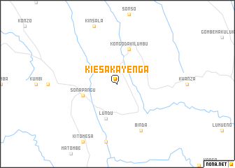 map of Kiesa-Ka-Yenga