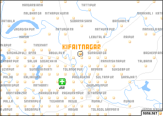 map of Kifāitnagar