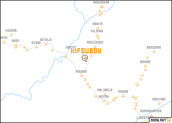 map of Kifoubou