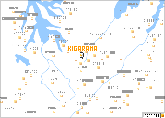 map of Kigarama