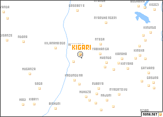 map of Kigari