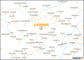 map of Kigasare