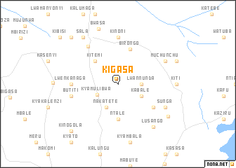 map of Kigasa