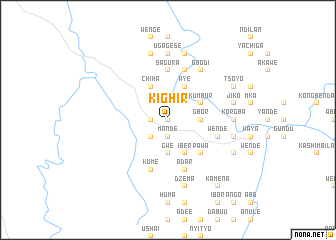map of Kighir