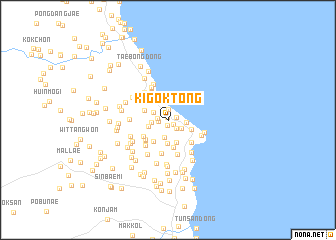 map of Kigok-tong