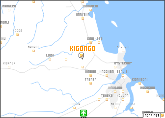 map of Kigongo