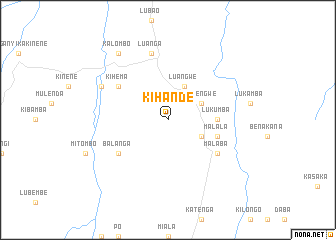 map of Kihande