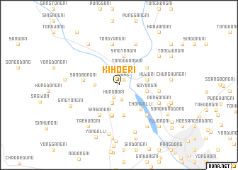 map of Kihoe-ri