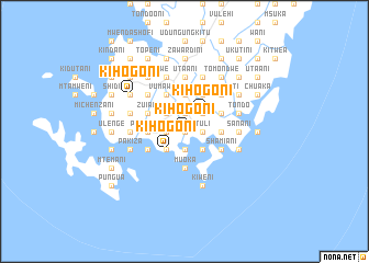 map of Kihogoni