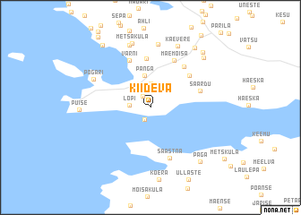 map of Kiideva