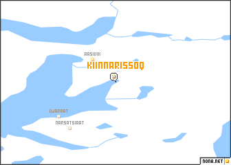 map of Kiinnarissoq
