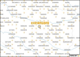 map of Kiiriangoro