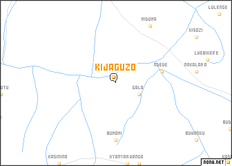 map of Kijaguzo