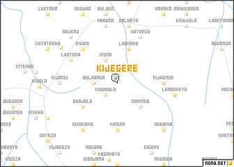 map of Kijegere