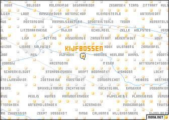 map of Kijfbossen
