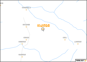 map of Kijinda