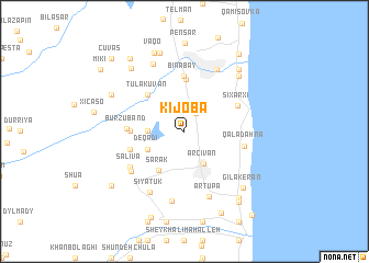 map of Kijoba