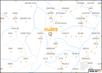 map of Kijoro