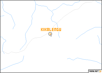 map of Kikalengu