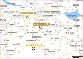 map of Kīkarwāla