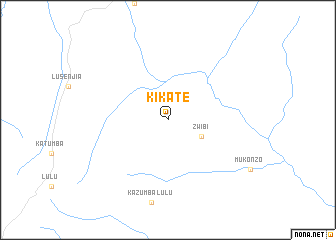 map of Kikate