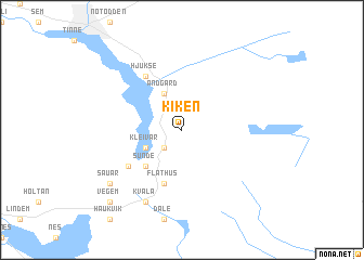 map of Kiken