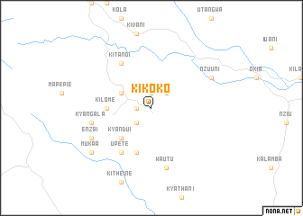 map of Kikoko