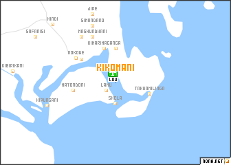 map of Kikomani