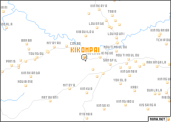 map of Kikompa I